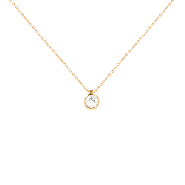 Acheter Collier diamant 0.88 carat or jaune 3.42g Comme neuf - 1950,00 € Collier diamant 0.88 carat or jaune 3.42g Comme neuf - reconditionné disponible sur Gemme Les Bijoux